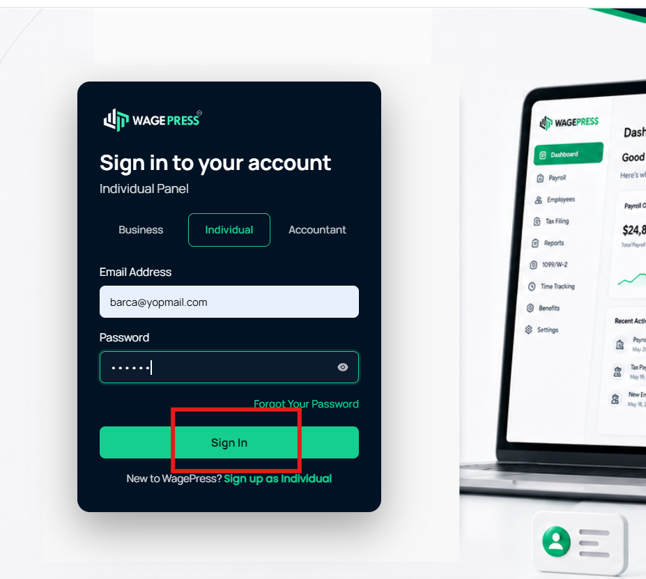 Login