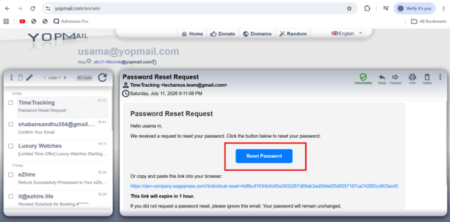 Forgot Password