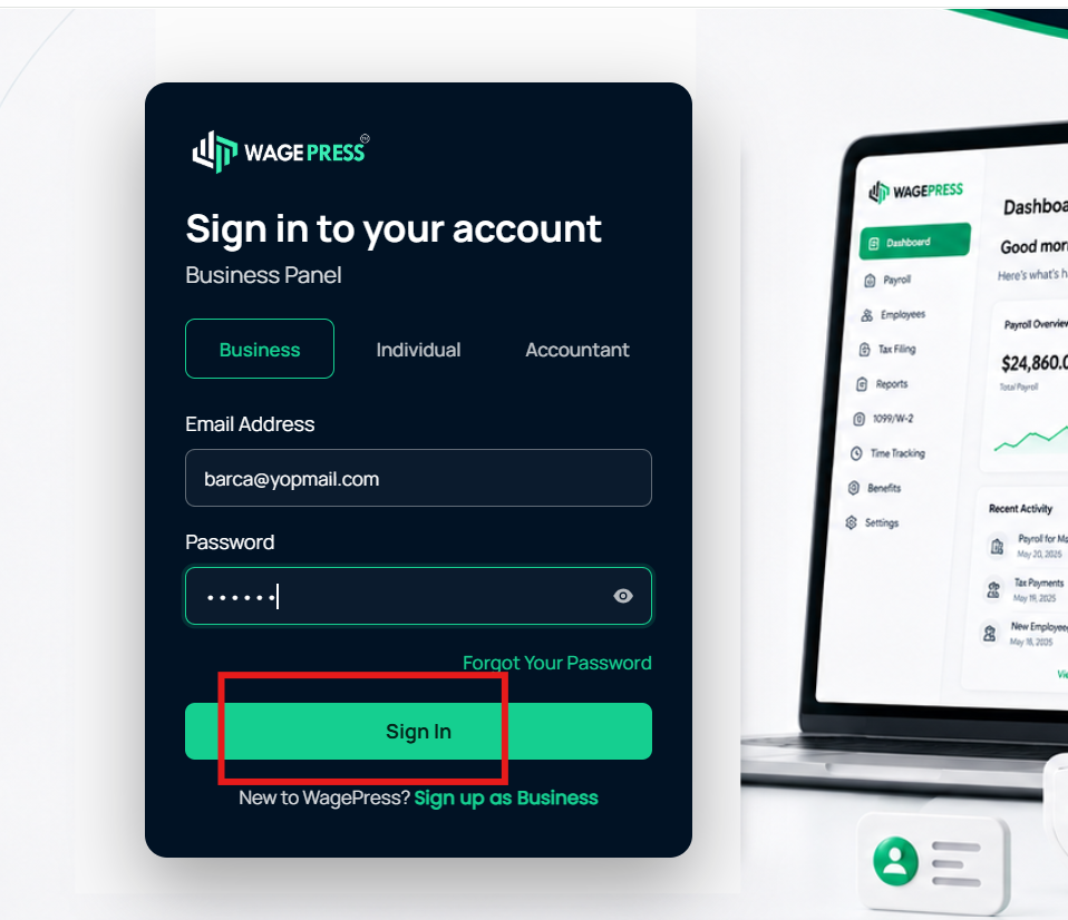 Login